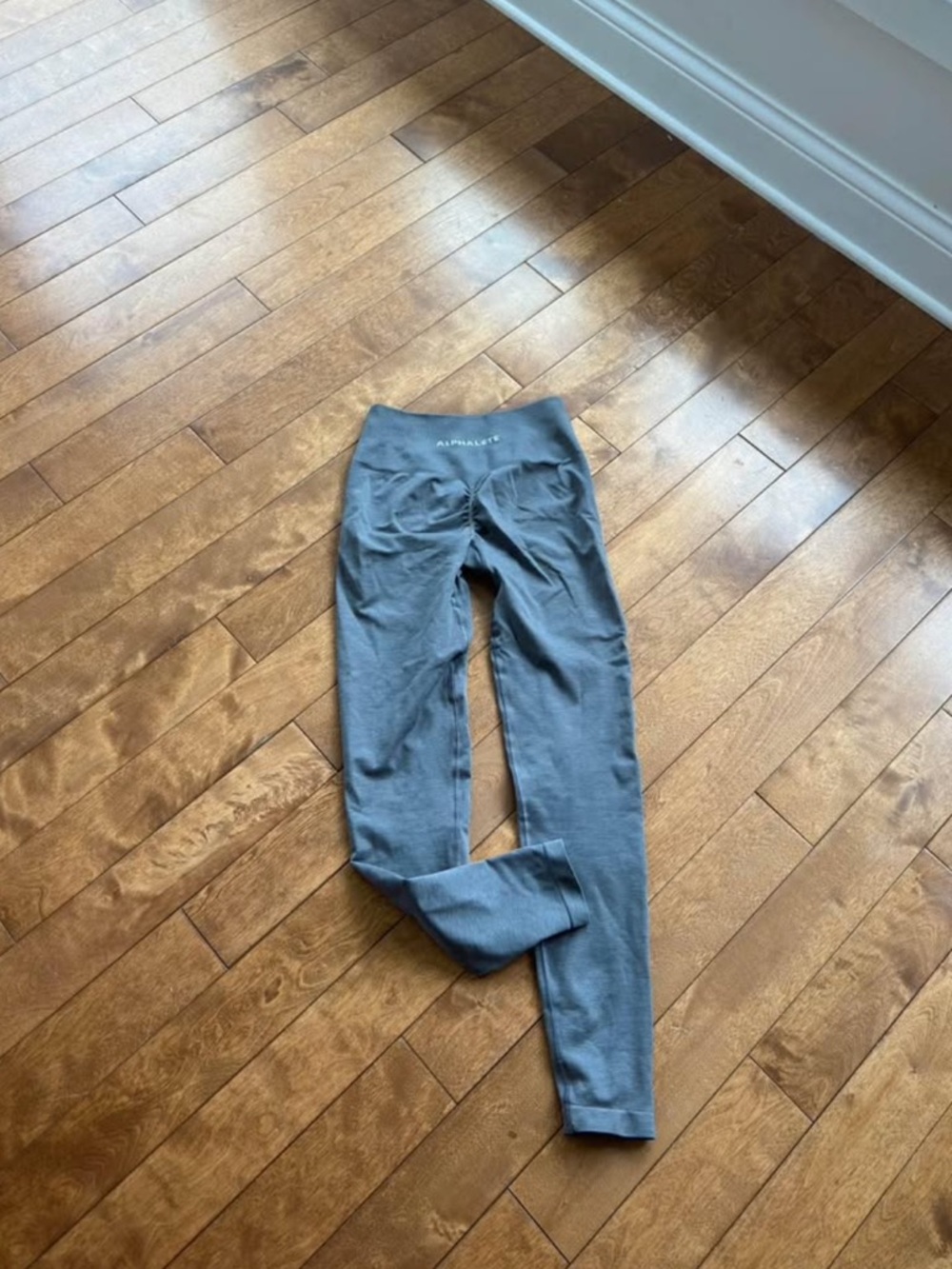 Alphalete Slate Gray High-Rise Performance Leggings